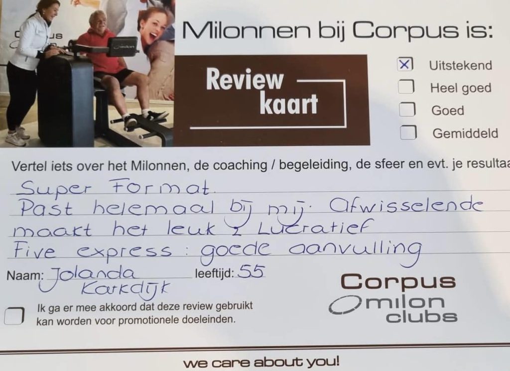 Milon Cirkel review van Jolanda