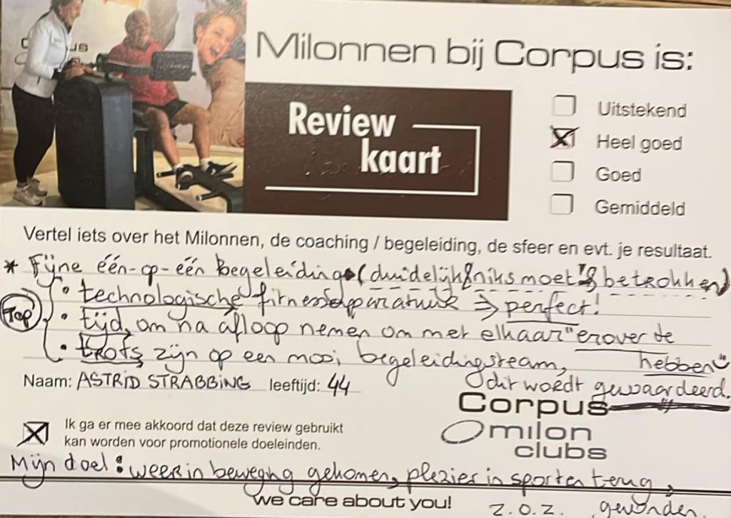 De beleving van Astrid 44 jaar